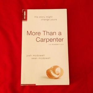 (Free With Purchase) Mcdowell: More Than a Carpenter, Book.